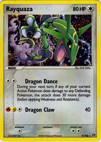Rayquaza #041, Japanese PCG-P Promos Pokepark Grand Opening