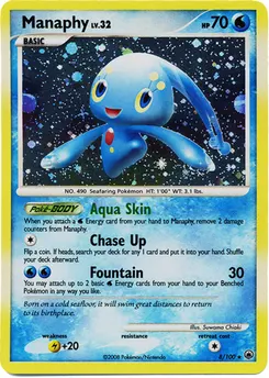 Manaphy #004, Fan Club 3,000 Exp Pts.
