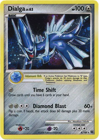 Dialga #005, Japanese PPP Promos Fan Club 5,000 Exp Pts.