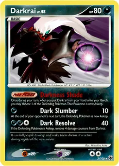 Darkrai #007, Fan Club 10,000 Exp Pts.
