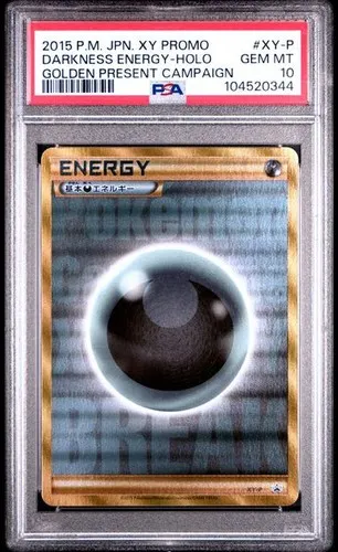 Darkness Energy, Japanese XY-P Promos Pokemon Card Gym Pack