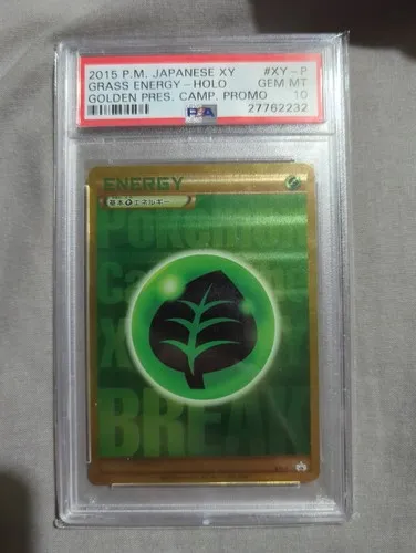 Grass Energy, Japanese XY-P Promos Pokemon Card Gym