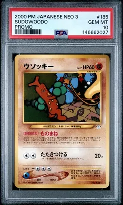 Sudowoodo #185, Promo