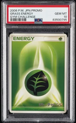 Grass Energy, Japanese PCG-P Promos Gym Challenge