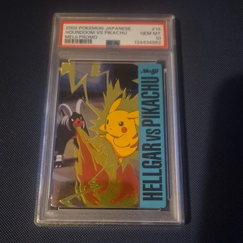 Houndoom VS Pikachu #14, Japanese Meiji Promos