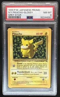 Ivy Pikachu-Glossy, Grey Star