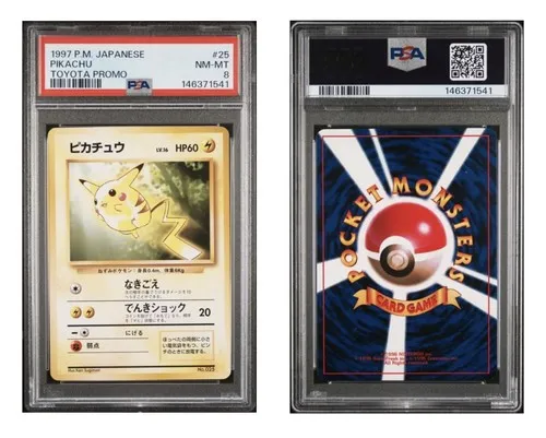Pikachu #25, Japanese Vintage Promos Toyota Promo