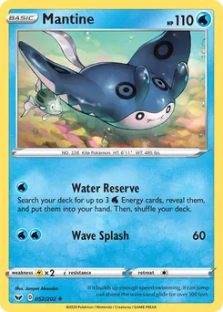 Mantine #023, Pokemon Card Gym
