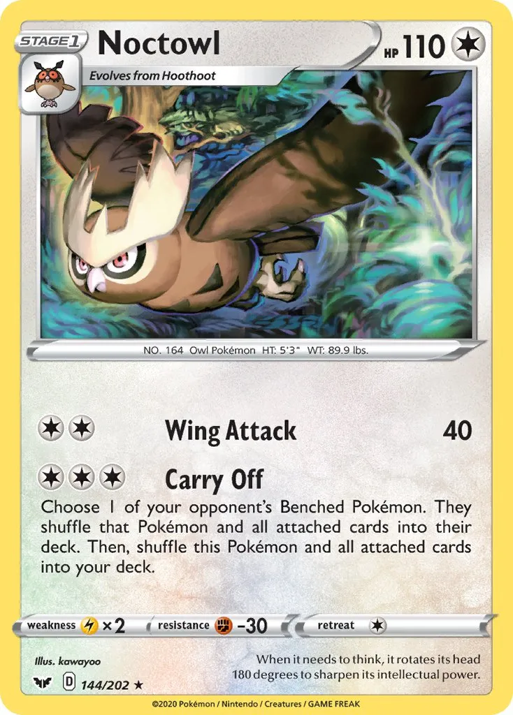 Noctowl #026, Japanese S-P Promos Pokemon Card Gym