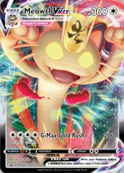 Meowth VMAX #029, Pokemon Card Challenge