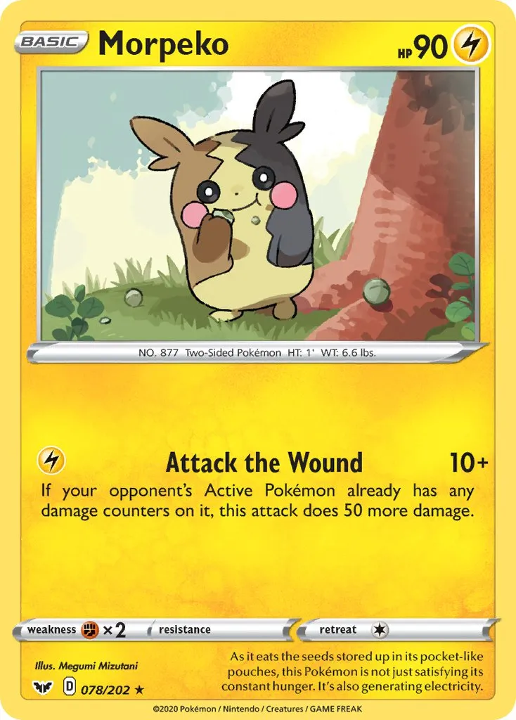 Morpeko #032, Japanese S-P Promos Champion's League 2020