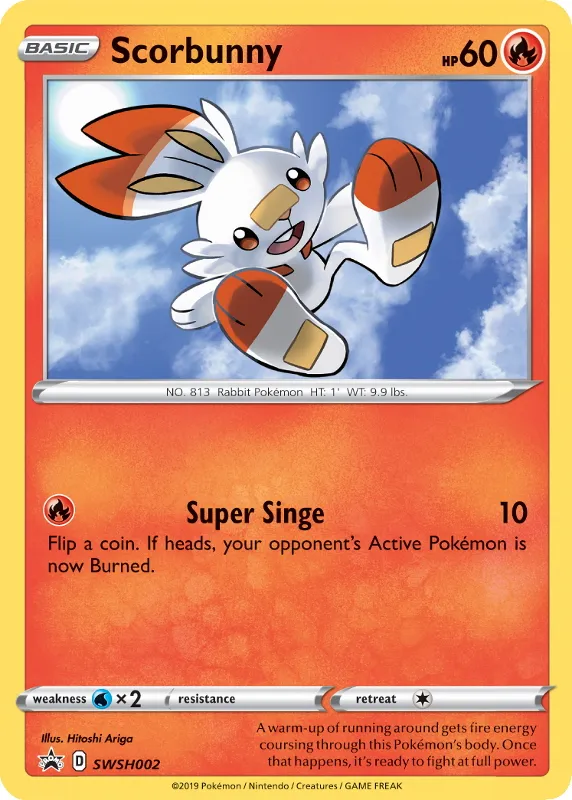 Scorbunny #034, Japanese S-P Promos
