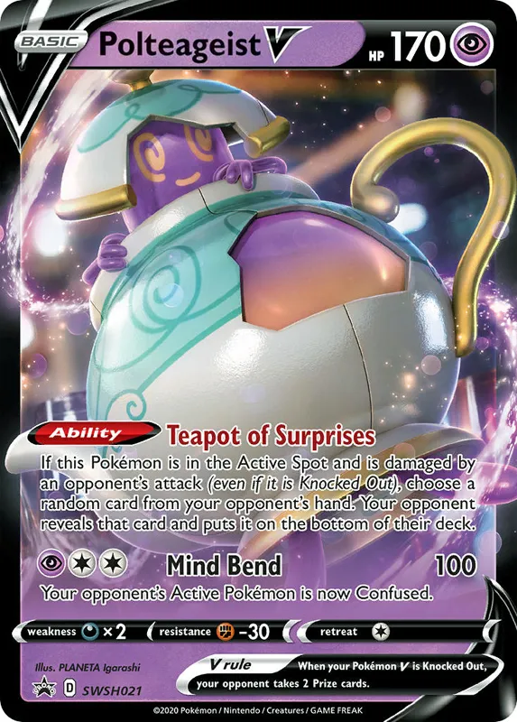 Polteageist V #040, Japanese S-P Promos Pokemon Card Gym