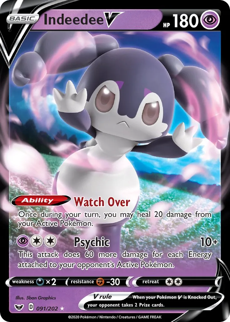 Indeedee V #059, Japanese S-P Promos