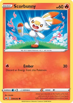 Scorbunny #130, Standard