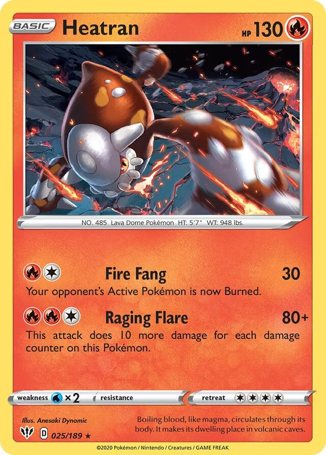 Heatran #149, Japanese S-P Promos Vmax Battle Triple Starter Set