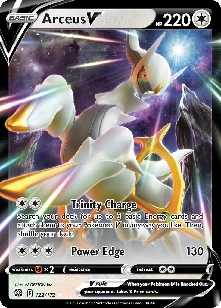 Arceus V #267, Japanese S-P Promos Pokemon Legends: Arceus Pre-Order