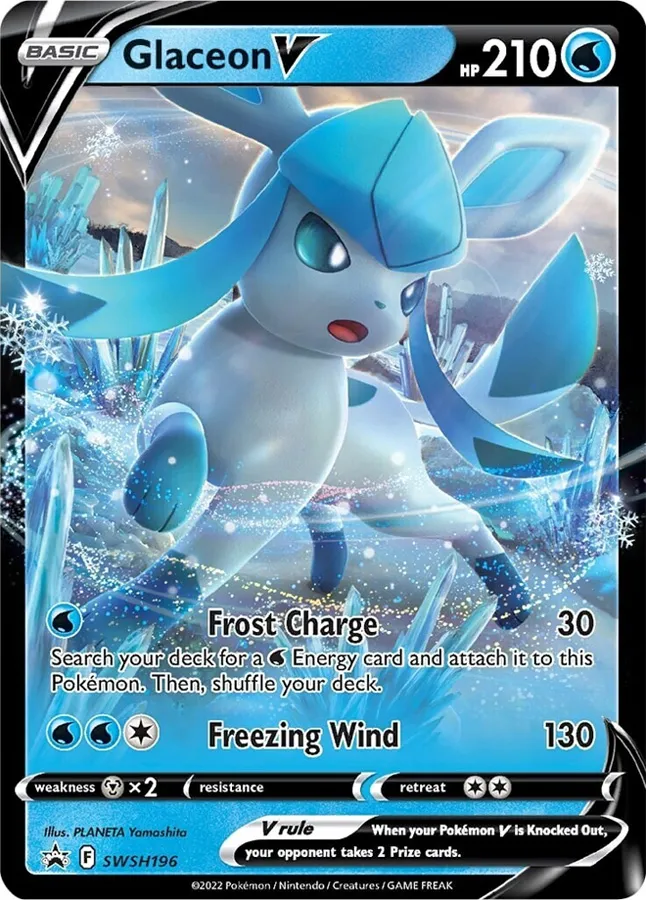 Glaceon V #270, Japanese S-P Promos Ice Glaceon Vstar Special Card Set