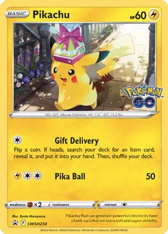 Pikachu #272, Pokemon Go Card File Set