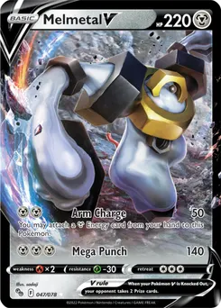 Melmetal V #291, Pokemon Go Promo Card Gift Campaign