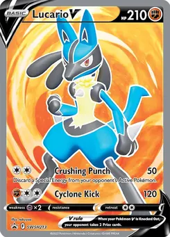 Lucario V #304, Lucario Event Prize
