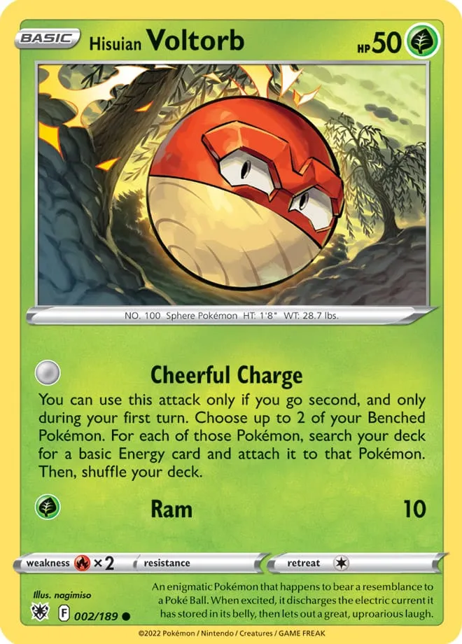 Hisuian Voltorb #307, Japanese S-P Promos