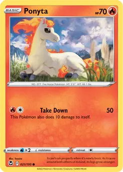 Ponyta #310, Standard