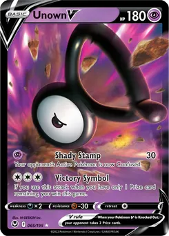 Unown V #320, Mystery Box