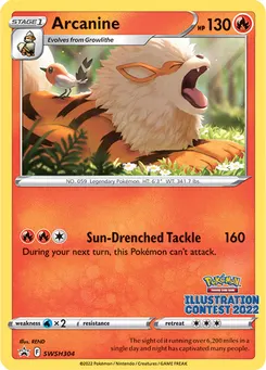 Arcanine #338, Illustration Contest 2022
