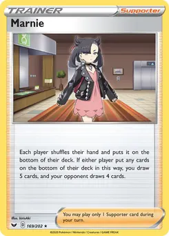 Marnie #086, Have Fun. Spring. Pokemon Card