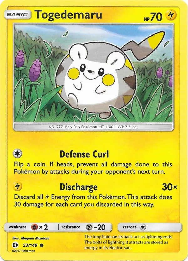 Togedemaru #002, Japanese SM-P Promos Togedemaru Special Set