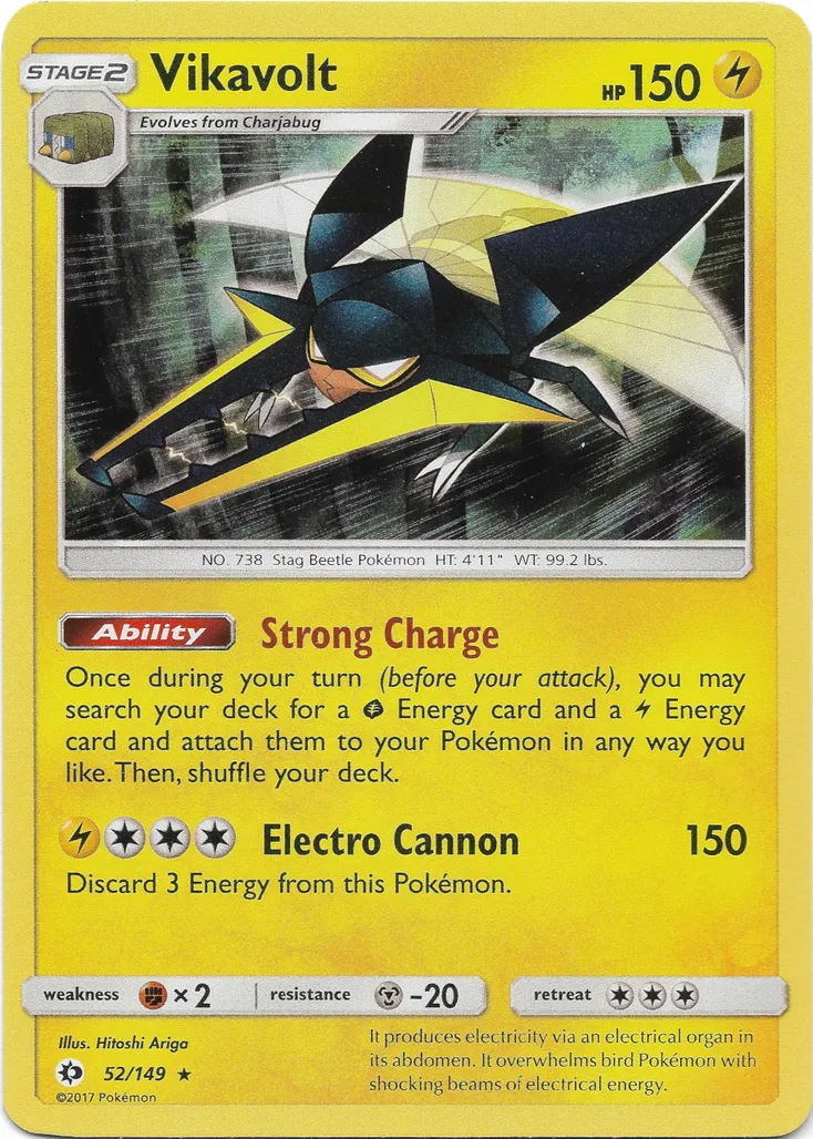 Vikavolt #007, Japanese SM-P Promos Collection Moon Booster Box