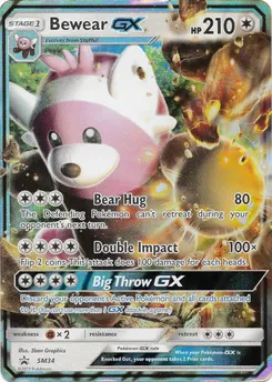 Bewear-GX #035, Pokemon Card Gym