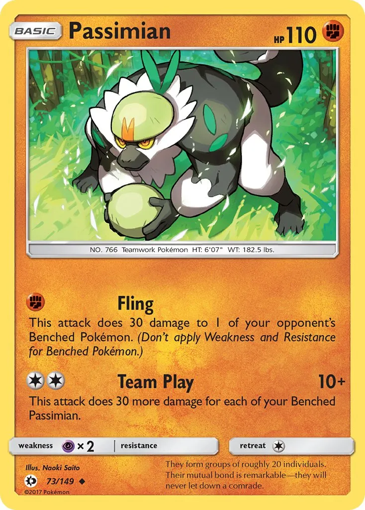 Passimian #057, Japanese SM-P Promos Pikachu's Easter Booster Pack