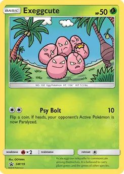 Exeggcute #099, Standard