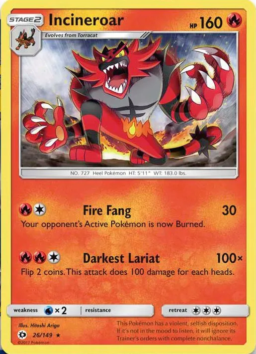 Incineroar #113, Japanese SM-P Promos