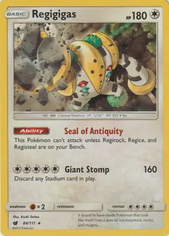 Regigigas #117, Awakened Heroes Booster Box