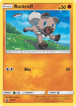Rockruff #150, Standard