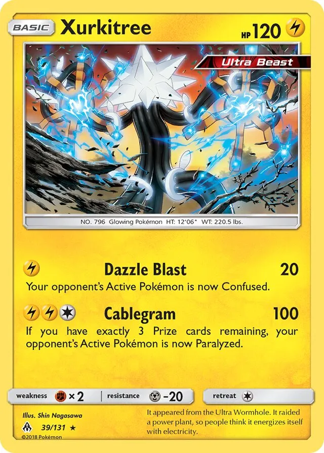 Xurkitree #181, Japanese SM-P Promos Ultra Force Booster Campaign