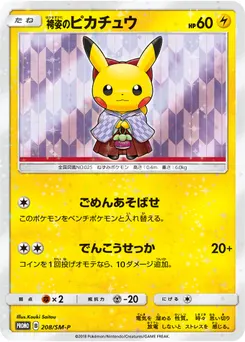 Hakama Pikachu #208, Pokemon Center Tokyo DX