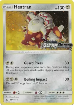 Heatran #233, Pokemon Card Gym