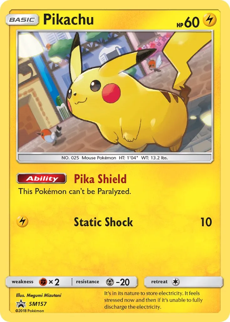 Pikachu #242, Japanese SM-P Promos 7-11 Pikachu 2018 Special Set