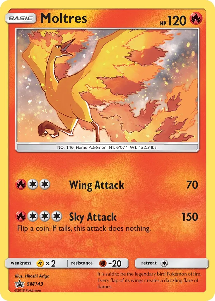 Moltres #277, Japanese SM-P Promos Toys R US Eevee-GX Battle Set