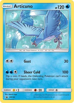 Articuno #278, Toys R US Eevee-GX Battle Set
