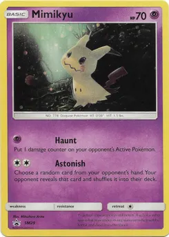 Mimikyu #009, Toys R US Sun & Moon GX Starter