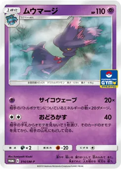 Mismagius #314, Pokemon Card Gym