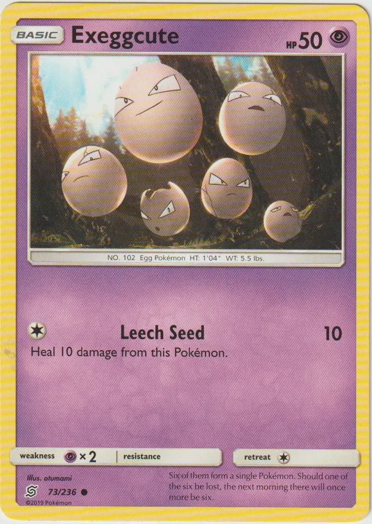 Exeggcute #355, Japanese SM-P Promos Pokemon Card Gym