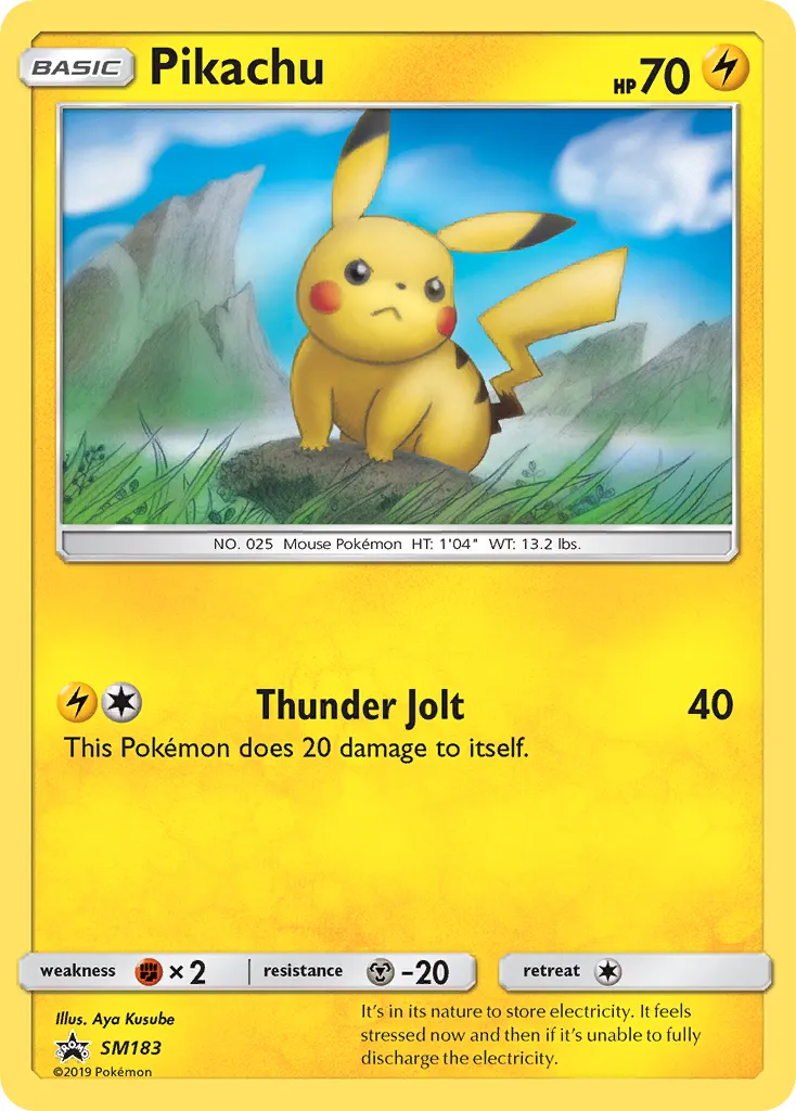 Pikachu #262, Japanese SM-P Promos GX Starter Deck Campaign