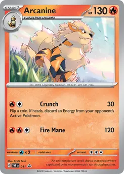 Arcanine #003, Promo Card Pack