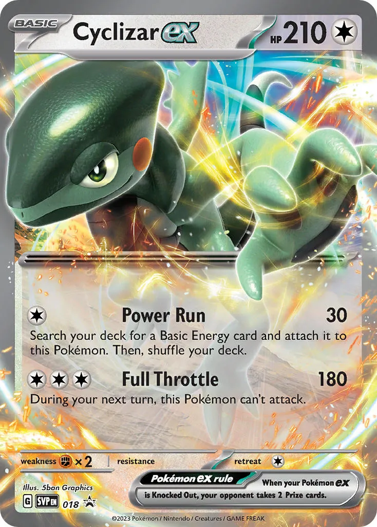 Cyclizar ex #009, Japanese SV-P Promos Promo Card Pack